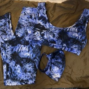 Three piece legging outerwear